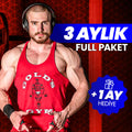 3 Aylık Full Paket +1 Ay Hediyeli – Berkay Türkkan Fitness